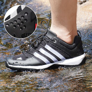 阿迪達(dá)斯 （adidas）男子戶(hù)外運(yùn)動(dòng)鞋秋季新款鞋底開(kāi)孔涉水溯溪鞋透氣緩震休閑跑步鞋 B40915/溯溪涉水鞋/戶(hù)外 43