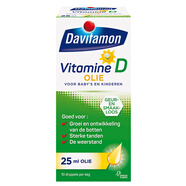 荷蘭進(jìn)口Davitamon維生素D 滴劑Vitamine維他命D3油劑 25ml 25ml