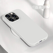 京亦殼 蘋(píng)果14ProMax手機殼防摔iPhone 14Pro保護套14真液態(tài)硅膠高彈全包防護純色簡(jiǎn)約男女款保護殼 白色 蘋(píng)果14膚感液態(tài)硅膠殼