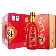 牛欄山北京牛欄山  百年濃香型白酒 婚慶喜酒聚會(huì )用酒 42度 500mL 6瓶 金喜牛 整箱