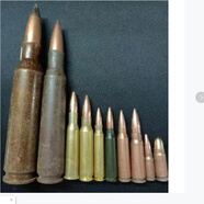 子彈殼真彈殼工藝品影視道具模禮品收藏95綠色81銅色擺件 95銅色