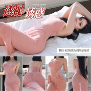 霏慕情趣內(nèi)衣性感免脫純欲高檔吊帶性感睡衣側(cè)邊開衩長裙誘惑睡裙6572