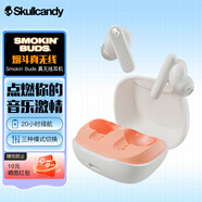 Skullcandy 骷髏頭 SMOKIN BUD2煙斗真無線藍(lán)牙耳機(jī)入耳式有線耳機(jī)安卓蘋果圓孔通用耳麥 藍(lán)牙版白色