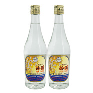 汾酒老酒 汾酒 玻璃瓶 53度 375ml 清香型白酒 375mL 2瓶 2012年