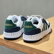 阿迪達斯 （adidas）官方艦店男鞋秋季新款運動(dòng)鞋NEO防滑耐磨百搭低幫板鞋潮流休閑鞋 FZ1119/白藍綠 39