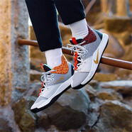 耐克（NIKE）男鞋新款 PG3 泡椒3 保羅喬治3代 NASA聯(lián)名籃球鞋 BQ6242-007  BQ6242-007/PG3 泡椒3 黑人月 40.5