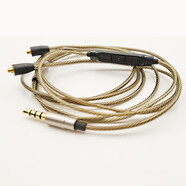 Earmax 適用索尼XBA-N3AP N1AP 300AP SE215 SE535 MMCX耳機線(xiàn) 灰色直插帶掛/ 線(xiàn)控版