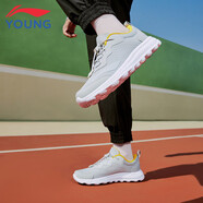 李寧童鞋兒童跑步鞋男女大童柔軟回彈輕盈透氣運動(dòng)鞋32YKFR024-11