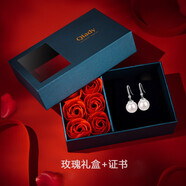 Qlady仿珍珠耳環(huán)女氣質(zhì)高級(jí)感銀飾耳釘輕奢銀耳墜耳飾品生日禮物送媽媽