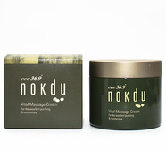 NOKDU ECO 36.9° 韓國高麗雅娜綠豆nokdu美顏柔膚護(hù)膚品套裝洗面奶水乳精華霜專 綠豆美顏按摩膏 150ml