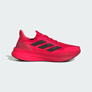 阿迪達(dá)斯 （adidas）男鞋Ultraboost 5X 冬季新款爆米花輕量透氣緩震舒適運(yùn)動(dòng)男跑步鞋 黑紅JH9032 38.5