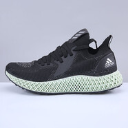 阿迪達斯 （adidas） Alphaedge 4D打印全白編織科技潮流運動(dòng)休閑跑步鞋CG5526 純黑/FV4686「現貨秒發(fā)」 40 (245mm)