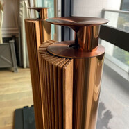 B&O PLAYB&O丹麥 beolab18 lab18 19無(wú)線(xiàn)落地壁掛音響家庭影院立體聲環(huán)繞 lab18黃銅古銅木質(zhì)面罩