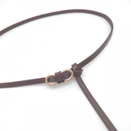 歐曼玫【現發(fā)】新款腰帶ins百搭時(shí)尚韓版配牛仔褲百褶裙束腰裝飾感女士 LLS47旋風(fēng)深啡色