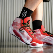 耐克（NIKE）Air Jordan 38 PF AJ38黑白男子 減震耐磨休閑運動(dòng)高幫實(shí)戰籃球鞋 DZ3355-100紅白 41