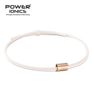power ionicsPOWER IONICS新品負(fù)離子項(xiàng)環(huán)情侶生肖兔本命年紅繩項(xiàng)鏈可定制刻字 白色/玫瑰金配飾 L/XL（可調(diào)至50厘米）