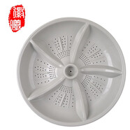 徽曦金帥洗衣機波輪盤(pán)轉盤(pán)配件通用全自動(dòng)半自動(dòng)雙桶雙缸渦輪盤(pán)圓盤(pán)水葉輪底盤(pán)XQB75 XPB92 XPB95 灰色直徑38.5/高7【11齒+螺絲】