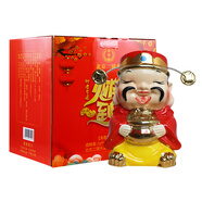 永豐牌北京二鍋頭永豐 純糧食釀造 清香型白酒 禮盒裝 永豐經(jīng)典 52度 1.5L 1瓶 財神爺