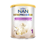 雀巢（Nestle）港版能恩全護6種活性嬰兒配方奶粉【沃爾瑪】 1段 升級版 800g 1罐 6hmo