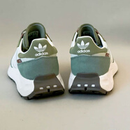 阿迪達(dá)斯（adidas）三葉草男鞋2025夏季新款RETROPY E5運(yùn)動(dòng)鞋女子復(fù)古休閑緩震跑步鞋 JQ0009牛油果綠 41 (255mm)