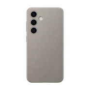 三星（SAMSUNG）Galaxy S24環(huán)保生態(tài)皮保護殼 手機套 原廠(chǎng)手機殼 保護套 SM-S9210手機殼 S24 灰褐