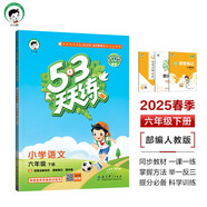 53天天練 小學(xué)語(yǔ)文 六年級(jí)下冊(cè) RJ 人教版 2025春季 含答案全解全析 課堂筆記 贈(zèng)測(cè)評(píng)卷 開(kāi)學(xué)季