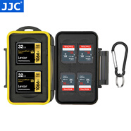 JJC 相機存儲卡盒 收納卡包 記憶短棒 SD TF CF SXS XQD SIM手機卡 內存卡保護盒微單單反卡盒 4張SD卡+2張CF卡