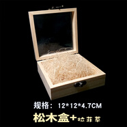 天然王冠三葉蟲(chóng)化石原石魚(yú)樹(shù)古生物天然考古標(biāo)本客廳桌面擺件飾品 松木盒（不含化石）
