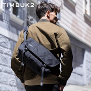 TIMBUK2男包斜挎包騎行運(yùn)動郵差包單肩包通勤休閑禮物旅行包男士禮物 音速黑 S