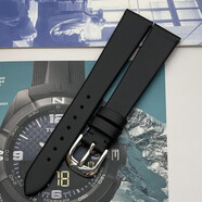 適用于天梭1853海浪系列T112原廠(chǎng)皮帶 T112210A 原裝真皮表帶女 15MM 原廠(chǎng)黑色+銀色針扣 15mm