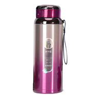 興順謙不銹鋼大容量保溫杯男女大人泡茶便攜旅行家用辦公水杯 漸玫紅 600ml