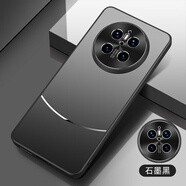 適用華為Mate70Pro手機殼 mate70防摔保護套新款鏡頭精孔輕薄時(shí)尚 華為mate70【石墨黑】精孔保護 防摔耐磨