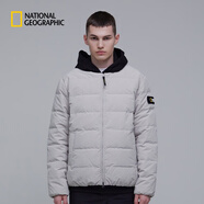 National Geographic國家地理HERON情侶輕薄絎縫圓領(lǐng)耐磨羽絨服冬季保暖基礎(chǔ)內(nèi)膽 淡棕色BEIGE 175/96A