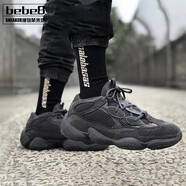 阿迪達(dá)斯 （adidas）【嚴(yán)選好物】阿迪達(dá)斯（Adidas）Yeezy 500老爹鞋運(yùn)動(dòng)跑步休閑鞋 全黑武士F36640 36.5