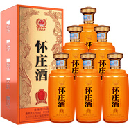 懷莊 金壇20 貴州茅臺鎮(zhèn)53度醬香型白酒整箱大曲坤沙純糧食送禮收藏酒 53度 500mL 6瓶