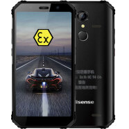 海信D6 EX 防爆智能手机 IP68防水防尘防摔 八核处理器NFC 本安 化工厂天然气石油工业专用 黑色 4GB+64GB