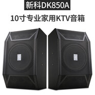 新科家庭ktv音響套裝全套家用K歌音響套裝卡包音箱單獨一對音響 DK-850A【10寸五喇叭音響一對】