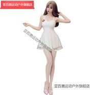 亞百鹿*夜店吊帶連衣裙性感時(shí)尚顯瘦2019新款夜場(chǎng)小清新超仙女裝 款式3  白色 S
