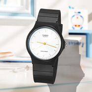 卡西歐（CASIO）潮流經(jīng)典小黑表簡(jiǎn)約氣質(zhì)學(xué)生MQ-71-1B/2B/4B MQ-24-7B2 7B 石英表 MQ-24-7E2白底金針 【附加貼膜】