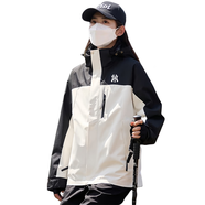 莆田鞋LBNYNY沖鋒衣女秋冬戶(hù)外登山進(jìn)藏三合一外套男防水防風(fēng)情侶 9968男女月光白幻影黑