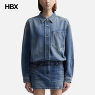 T by Alexander Wang Pre-styled Denim Shirtdress 連身裙女HBX 復(fù)古淺靛藍(lán)色 US 2