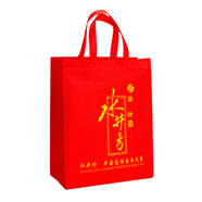 煙酒店用無(wú)紡布白酒袋子劍南春水井坊瀘州老窖郎酒洋河手提禮品袋 水J坊 高35寬32側寬15 5個(gè)袋子