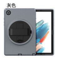 護(hù)膜者適用于2022三星Galaxy Tab A8保護(hù)套防摔10.5英寸平板電腦SM-X200全包邊軟殼硅膠X205/C手持手托36 酷里南二代灰色+鋼化膜 三星平板A8(10.5英寸)