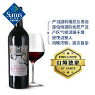 Member's Mark 美國進口 老藤仙粉黛紅葡萄酒 750毫升 750mL