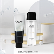 玉蘭油（OLAY）多效修護(hù)套裝護(hù)膚品套裝多效修護(hù)面霜化妝品護(hù)膚套裝補(bǔ)水保濕面霜 兩件套 潔面乳+多效醒膚水