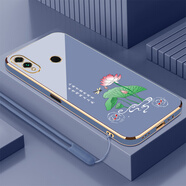 榮耀華為榮耀8x手機殼JSN-AL00保護Honor8X套JSN一ALOO新款全包防摔外 薰衣草灰-送鋼化膜+掛繩 榮耀8xMax