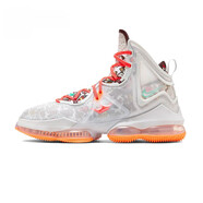 耐克（NIKE）LEBRON XIX LBJ19 詹姆斯19代首發(fā)黑紅籃球鞋DC9340-001-100 DC9341-001白橙  42.5