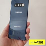 適用于三星note9原裝玻璃后蓋note8 手機n9600拆機原廠(chǎng)后殼電池蓋 適用note8 藍色 純原拆機99新