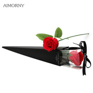 愛夢妮（AIMORNY）單支玫瑰永生香皂花同城配送非鮮花七夕情人節(jié)生日禮物送女友