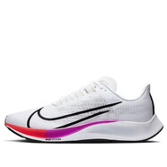NIKE耐克買手代購Air Zoom Pegasus 37男士飛馬37防水跑步鞋路跑鞋 BQ9646-103彩虹白 41